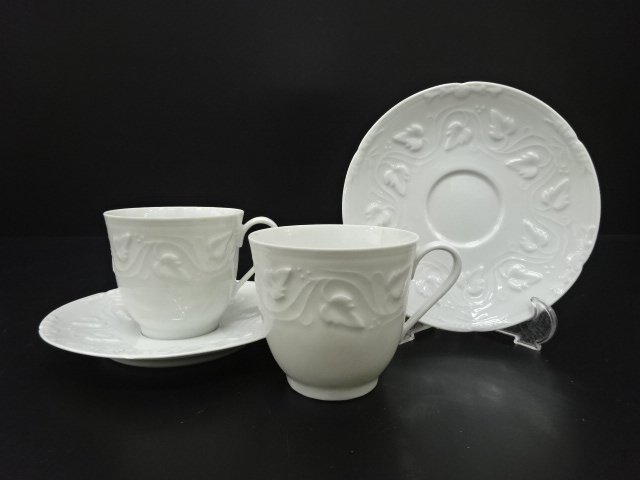 JAPANESE COLLECTIBLE / HAVILAND ABILAND LIMOGES CUP / SAUCER PAIR WEST